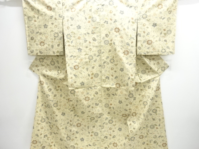 Japanese Kimono / Tsumugi Omeshi Silk